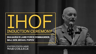International Hall of Fame Ceremony for Maj. Gen. Mihail Popov