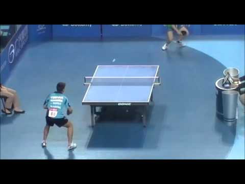 ITTF Junior Croatia Open - Amazing Point: Sfiligoj (SVN) vs Manole (ROU)
