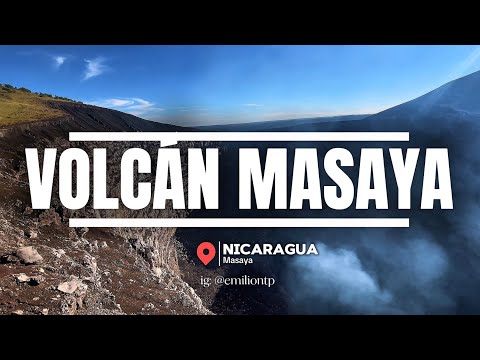 Así se siente estar frente al volcán más activo de Centroamérica 🌋 | Masaya, Nicaragua