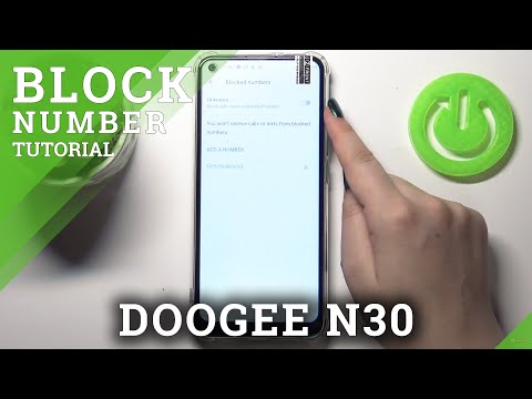 How to Block Number on DOOGEE N30 – Block Calls