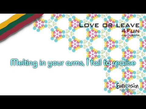4Fun - "Love Or Leave" (Lithuania)