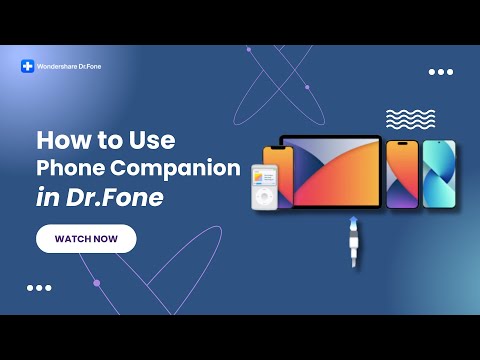 How To Use Phone Companion in Dr.Fone?