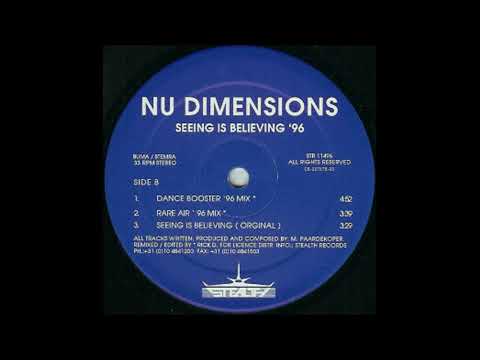 Nu Dimensions - Dance Booster '96 Mix (1996 - Stealth)