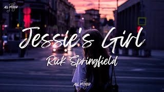 Rick Springfield - Jessie&#39;s Girl (Lyrics)