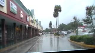 preview picture of video 'TROPICAL STORM DEBBIE DRIVING ON HUDSON AVENUE HUDSON FLORIDA PASCO COUNTY PART 3.MOD'