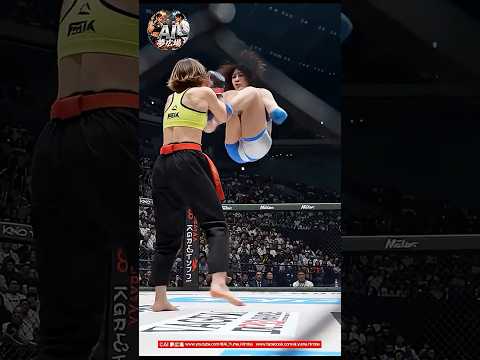 【ドロップキックから連打TKO】プロレス vs 空手 #ProWrestling #Karate #異種格闘技戦