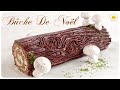Christmas Chocolate Vanilla Yule Log Recipe Bûche de Noël