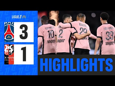 PARIS SAINT-GERMAIN - STADE RENNAIS (3-1) - 6ème journée - Ligue 1 McDonald's 24/25