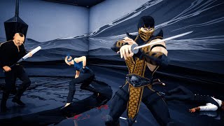 SIFU Scorpion Gameplay Mortal Kombat Skin Mod