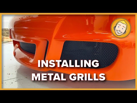 How to INSTALL BUMPER GRILLS/MESH