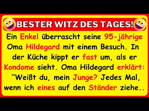 🤣 BESTER WITZ DES TAGES! Ein Enkel überrascht seine 95-jährige Oma Hildegard mit einem...