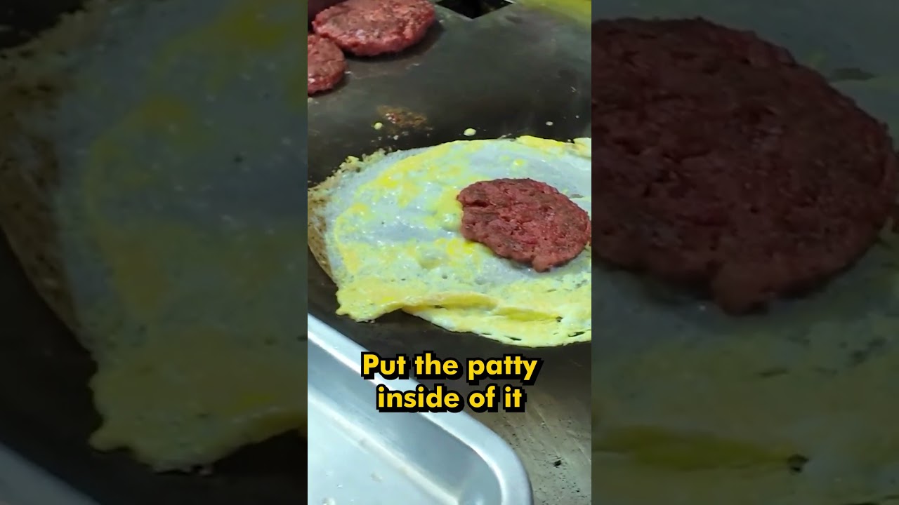 Night time burger stands hit different