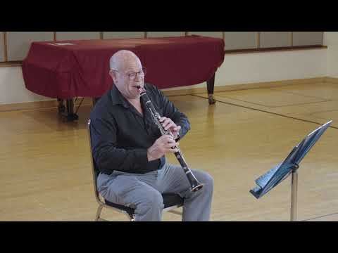 Share the Stage 2025/26 Audition Excerpt Demonstration (Andrew Simon, Clarinet)