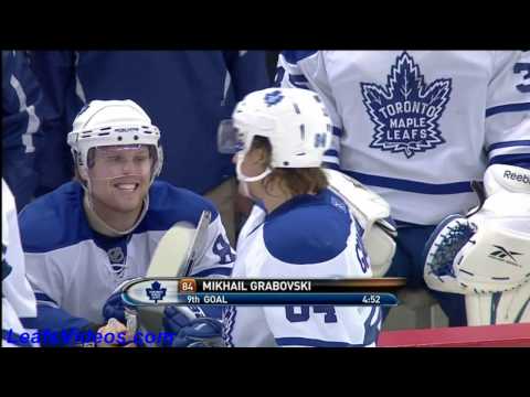 TOR 3 @ OTT 0 - Mikhail Grabovski Scores - 100316