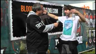 Mike Malyan (The Algorithm) interview with Catbird (Bloodstock Radio) @Download 2013