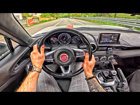 2018 FIAT 124 Spider 1.4 AT - POV PROBEFAHRT