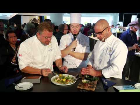 Ulf Eriksson presenterar sin rätt. Årets Kock 2014: Semifinal #2 - Växjö