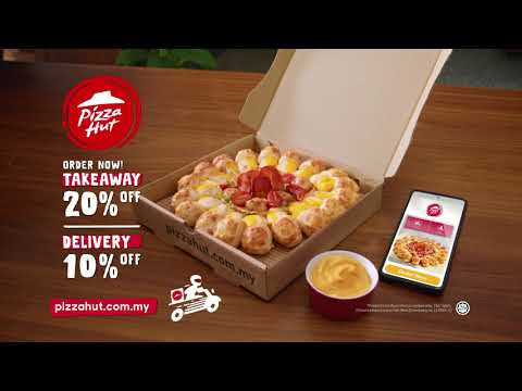 Pizza Hut Malaysia - The NEW Cheesy Poppers Pizza, Now...