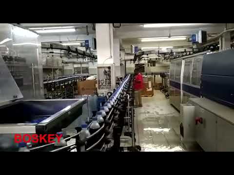 Automatic Stainless Steel Fruit Juice Bottling Plant