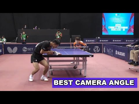 Zhang Jike vs JangWoojin | Best Camera Angle
