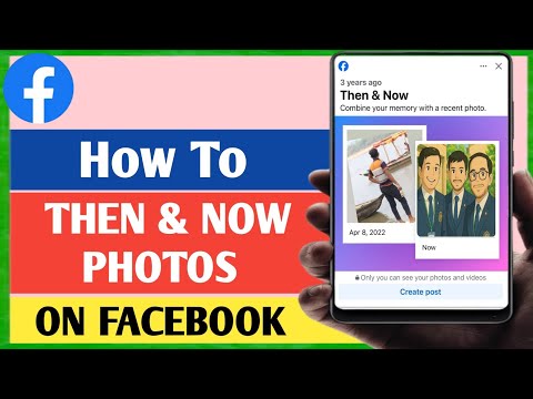 How to Post Then and Now Photos on Facebook ( New Method ) - 2025