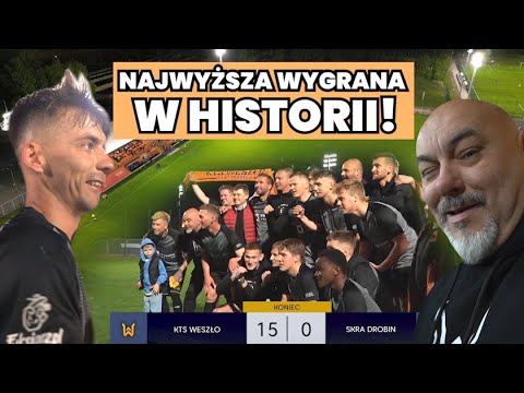 KTS WESZŁO - NAJWYŻSZE ZWYCIĘSTWO W HISTORII KLUBU (KTS 15:0 SKRA DROBIN)