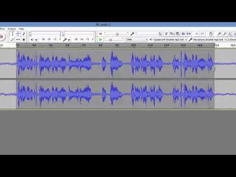 Audacity - Part 3 - cutting out unwanted audio