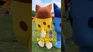 Meeting Bluey & Bingo at Solihull Fun Fair! (Pure Magic ✨) #uk #solihull #blueyandbingo