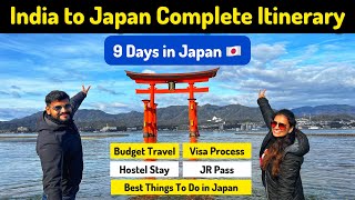 9 Days in Japan - Itinerary With Cost | India to Japan Travel Guide 2024 | VISA, SIM, FOREX