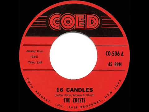 1959 HITS ARCHIVE: 16 Candles - Crests (a #2 record)