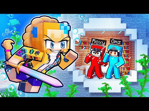 I Built a SECRET UNDERWATER House to Hide From a Huntrix!