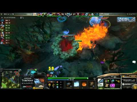 iCCup vs ueblest   RaidCall EMS One Summer DOTA 2 Cup #2 - TobiWan