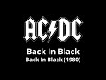 AC DC Back In Black Lyrics