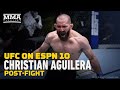 UFC on ESPN 10: Christian Aguilera Not Ready to Quit 'Three Other Jobs' After Debut - MMA Fighting