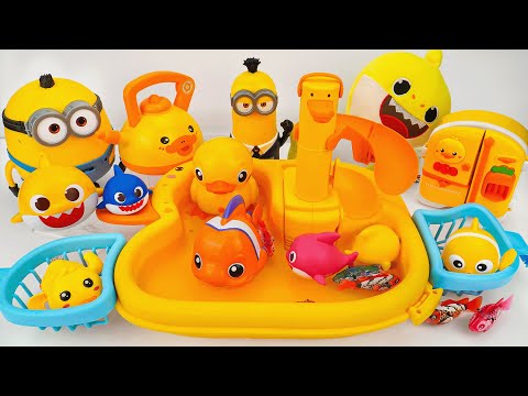 toy asmr | RC Baby Shark & Zuru Fish & Aquarium & Nino Fish Playset ASMR Satisfying with Unboxing