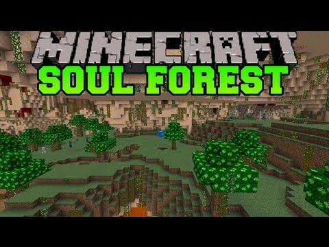 Minecraft Mod Showcase - Soul Forest Mod - Soul Forest Dimension