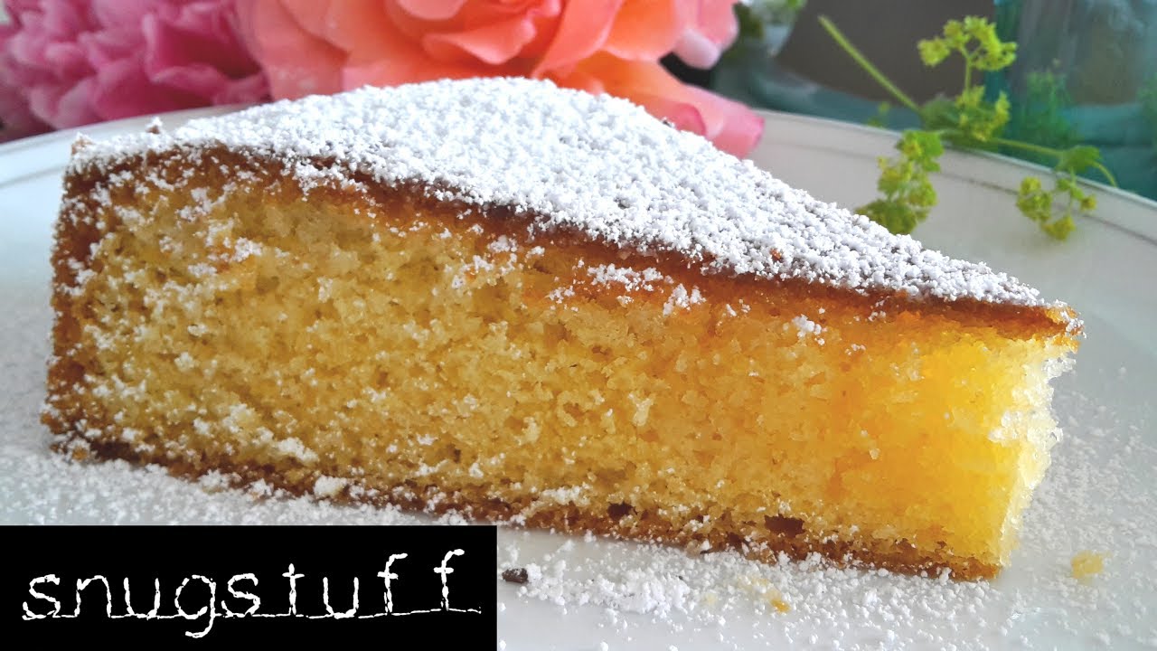 Getränkter Zitronenkuchen - Einfache Rezepte