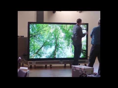 Mecons.de 103 Zoll Panasonic TH 103PF12 Full HD professionelles Plasmadisplay günstig gebraucht