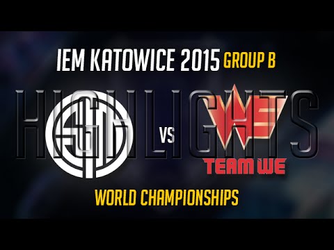Team WE vs TSM Highlights - IEM World Championship S5 2015 - WE vs TSM