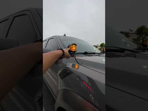 3 Pro’s of the LP4’s Hood mounted lights! (#shorts )(#ford )