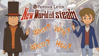 The New Professor Layton Game Raises A LOT of Questions