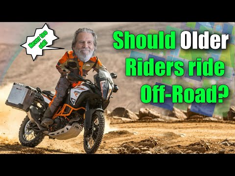 Benefits of Dual-sport Motorcycle riding off-road particularly for older men
