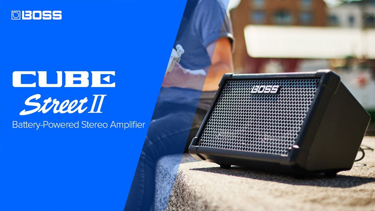Boss debuts new-and-improved travel amp, the Cube Street II Boss debuts new-and-improved travel amp, the Cube Street II
