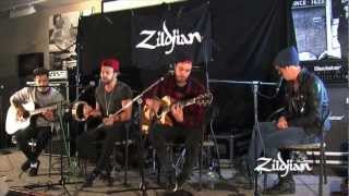 Cymbals - Young Guns perform Dearly Departed - Acoustic - Live at Zildjian