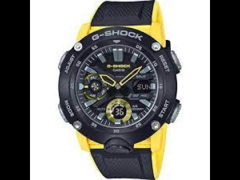 UN OROLOGIO SPETTACOLARE - CASIO GSHOCK GA2000 - RECENSIONE