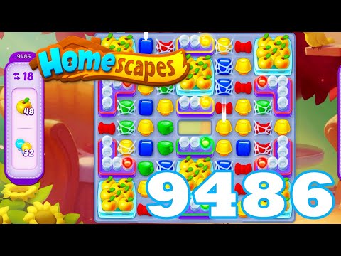 Homescapes Level 9486 HD | 3 - match puzzle game | Gameplay Walkthrough | android | GameGo Game IOS