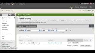 Learning the In-Line Grading Feature on Blackboard