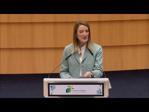 Roberta Metsola Opens EU Covenant of Mayors Ceremony 2025 | Europe Politics | Amaravati Today
