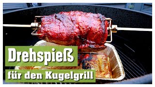 Drehspieß für den Kugelgrill | Onlyfire & BBQ-Toro | Hobbyfamilie