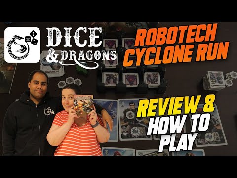Dice and Dragons - Robotech Cyclone Run Review